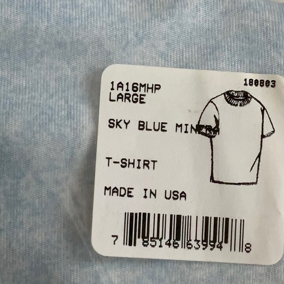 XGO MINERAL WASH PRINT Tee - Sky Blue Mineral - Picture 7 of 9